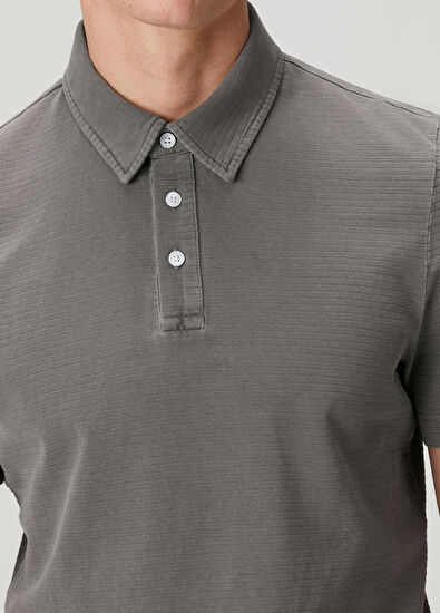Beymen Club Antrasit Comfort Fit Polo T-shirt - 6