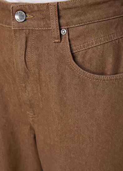 Beymen Club Tapered Fit Kahverengi Jean Pantolon - 7
