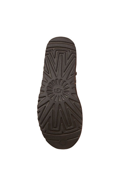 Classic Ultra Mini Leopar Desenli Kadın Süet Bot - Görsel 6