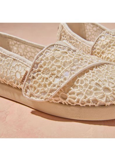 Toms 10022059 Alpargata Classic Moroccan Kroşeli Kız Çocuk Espadril - 7
