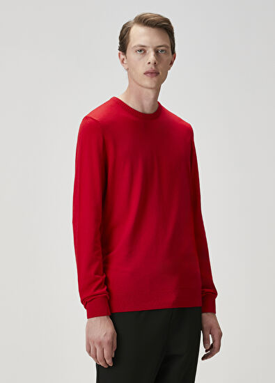 Beymen Club Parlak Kırmızı Basic Kazak - 5