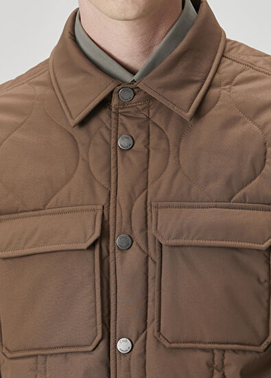Beymen Club Camel Quilted Outer Shirt - 6