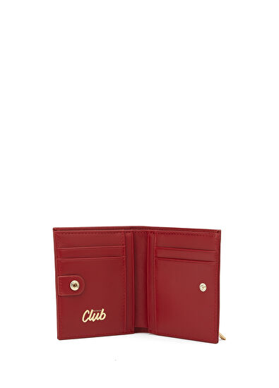 Beymen Club Red Women's Leather Wallet - 4