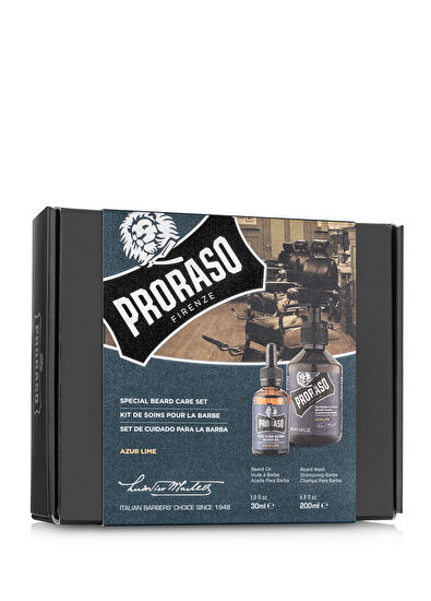 Proraso Duo Sakal Seti Bakım Yağı ve Azur Lime Şampuan - 4