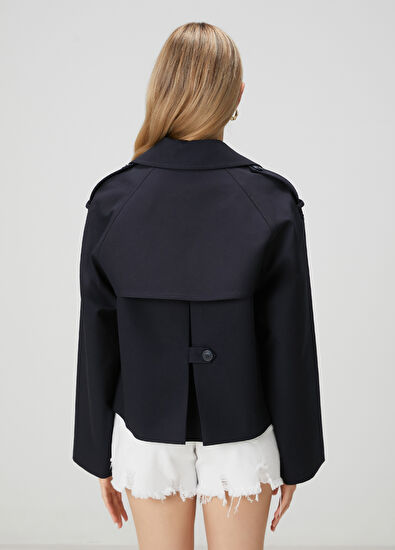 Beymen Club Lacivert Apoletli Twill Mont - 6