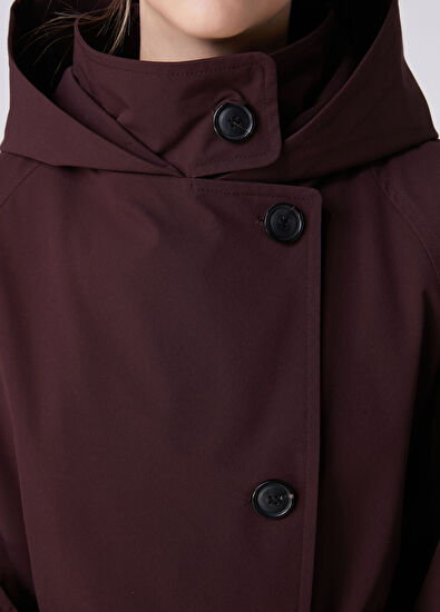 Beymen Club Plum Trench Coat - 6