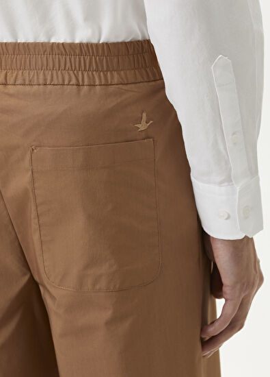 Beymen Club Camel Wide-Leg Technical Trousers - 5