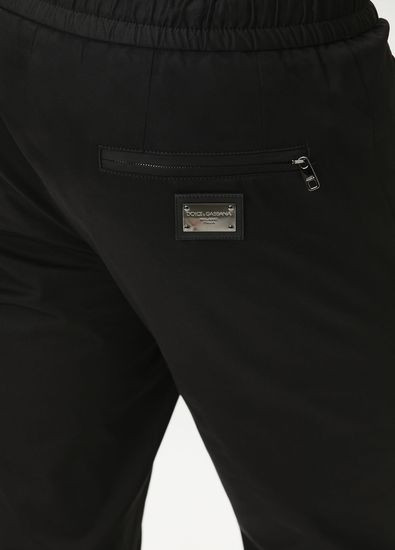Dolce&Gabbana Black Waist Corded Pants - 5