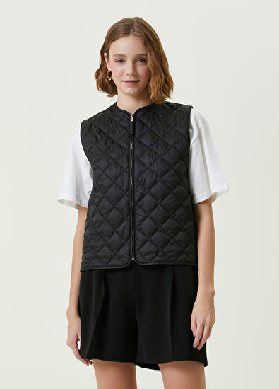 Beymen Club Black Quilted Vest - 3