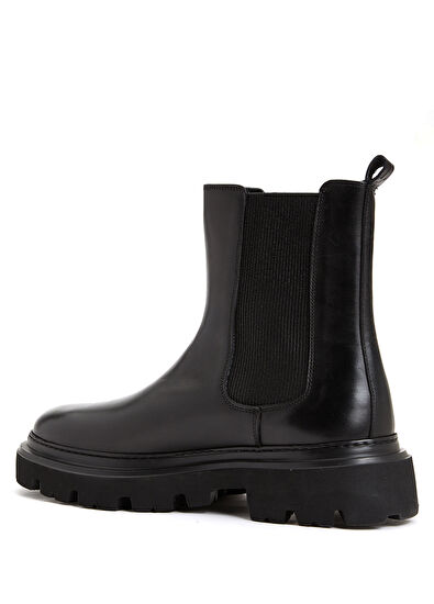 Beymen Club Black Men's Leather Boots - 3