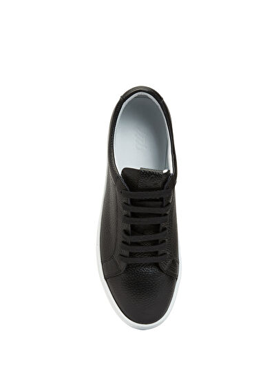 Beymen Club Siyah Erkek Deri Sneaker - 4