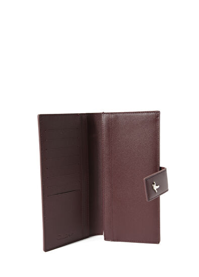 Beymen Club Bordo Kadın Deri Cüzdan - 4