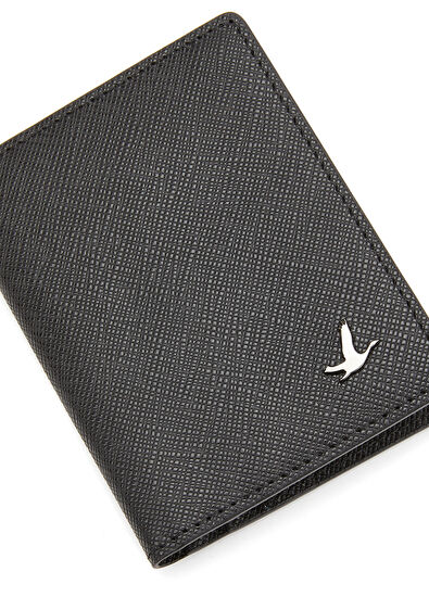 Beymen Club Black Men's Leather Card Holder - 5