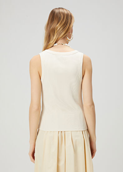 Beymen Club Ekru Kaşkorse Atlet - 5