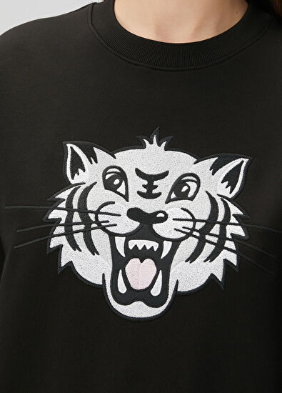 Kenzo Siyah Sweatshirt - 5