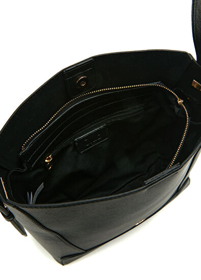 Beymen Club Black Logo Women's Shoulder Bag - 5