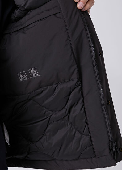 Beymen Club Brown Khaki Hooded Coat - 10