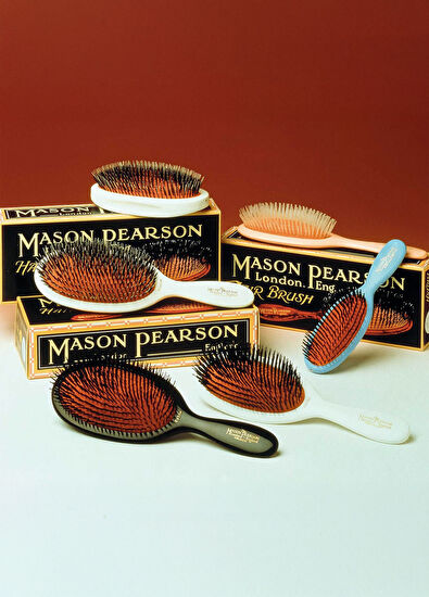 Mason Pearson Handy Boar Bristle B3 Pink Saç Fırçası - 6