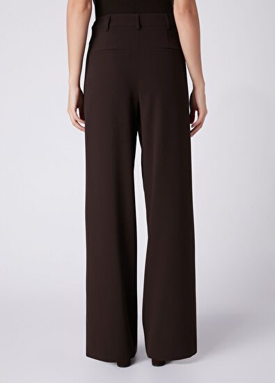 Beymen Club Brown Crepe Palazzo Pants - 5