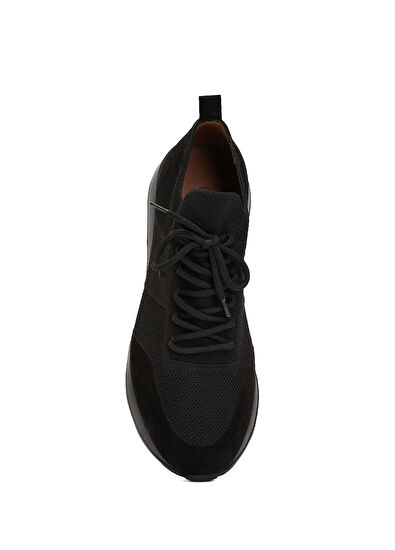 Beymen Club Siyah Retro Taban Erkek Triko Sneaker - 4