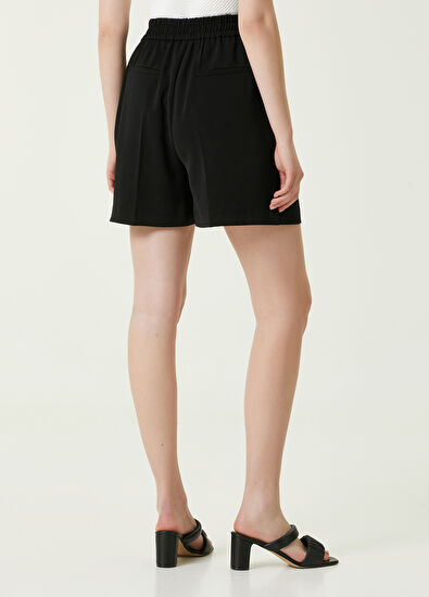Beymen Club Black Draped Shorts - 5