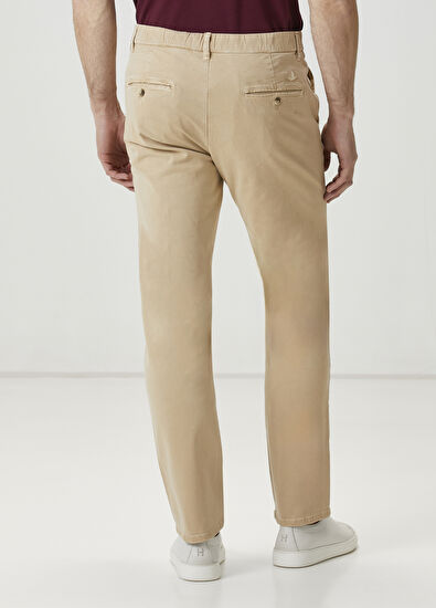 Beymen Club Beige Organic Cotton Sports Pants - 3