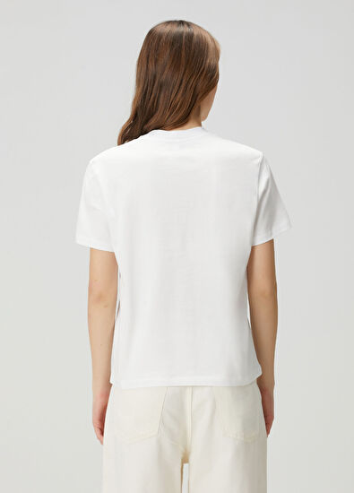 Ami Paris Beyaz T-shirt - 4