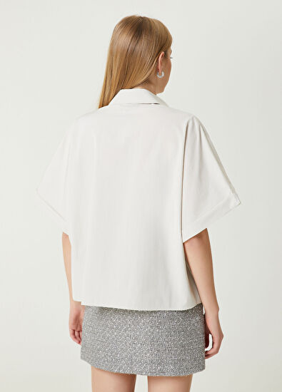 Beymen Club Krem Taşlı Gömlek - 6