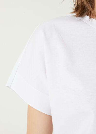 Beymen Club Kırık Beyaz Basic T-shirt - 5