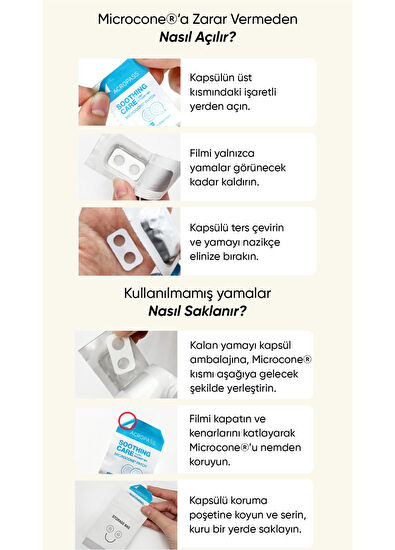 ACROPASS Soothing Care Microcone Patch 12’li Yatıştırıcı ve Önleyici Mikro İğneli Bant  - 6