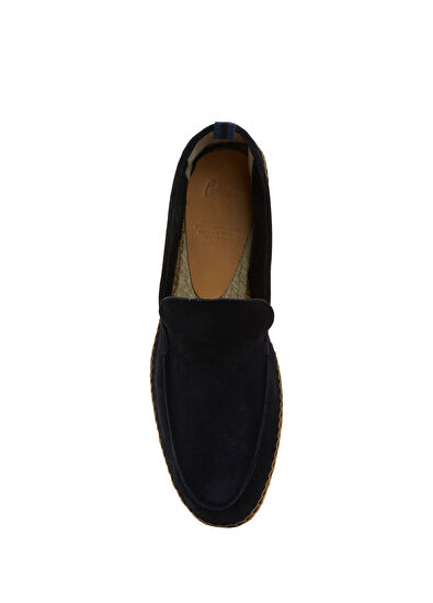 Nino Lacivert Erkek Süet Espadril - Görsel 5