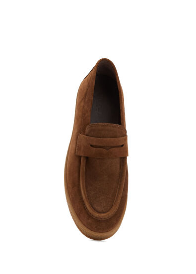 Beymen Club Kahverengi Erkek Deri Loafer - 4