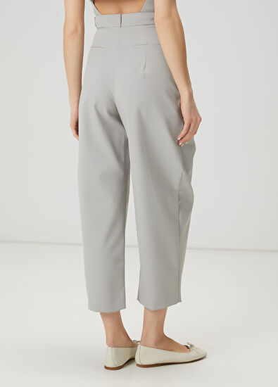 Beymen Club Aqua Green Pleated Pants - 6