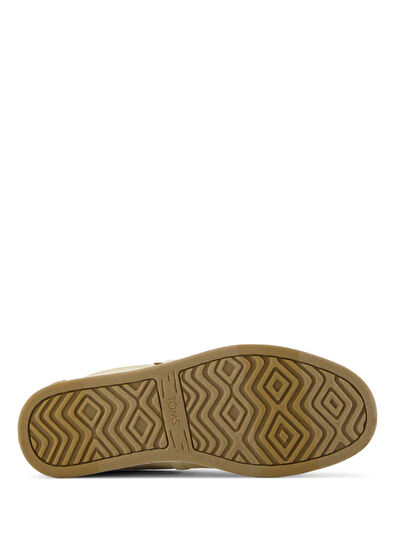 Toms Alp FWD Almond Herringbone Canvas Tan Suede Erkek Espadril - 5