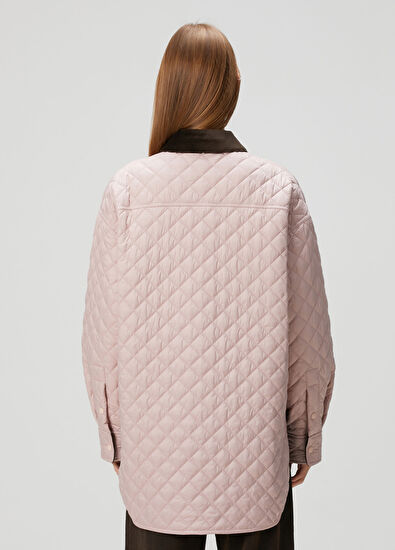 Loewe Pink Quilted Over Shirt - 4