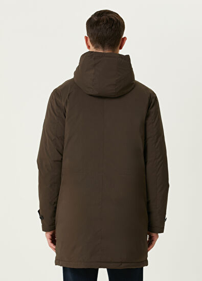 Beymen Club Haki Kapüşonlu Parka - 5