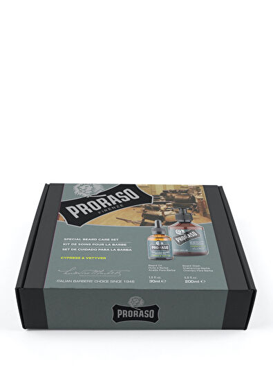 Proraso Duo Sakal Seti Bakım Yağı ve CypressVetyver Şampuan - 5