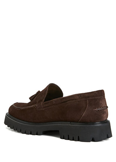 Beymen Club Brown Tassel Detail Men's Leather Loafers - 3