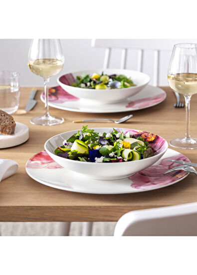 Villeroy & Boch Rose Garden Porselen Çukur Tabak 24 cm - 5
