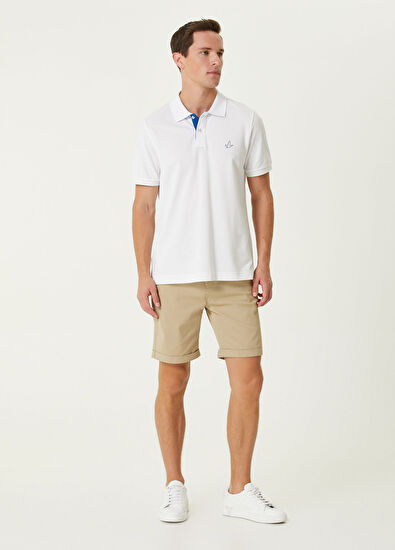 Beymen Club Comfort Fit White Polo T-shirt - 3