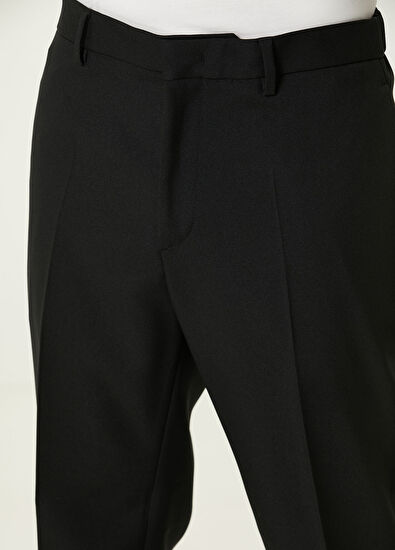 Jil Sander Relaxed Fit Siyah Pantolon - 5