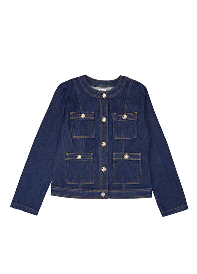 Beymen Club Navy Blue Denim Jacket - 5
