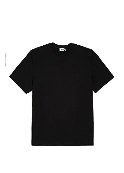 Beymen Club Black Single Jersey Basic T-Shirt - 5