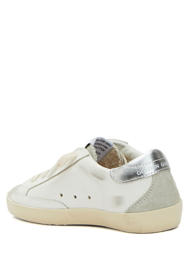 Golden Goose SuperStar Çok Renkli Çocuk Deri Sneaker - 3