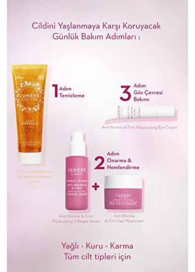 Lumene Serum-Sıkılaştırıcı & Yüz Ovali Şekillendirici Serum 30 ml - 3