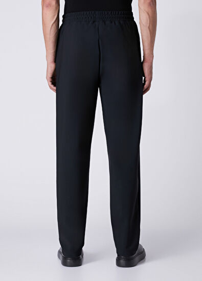 Beymen Club Black Waist Corded Bonded Technical Sweatpants - 3