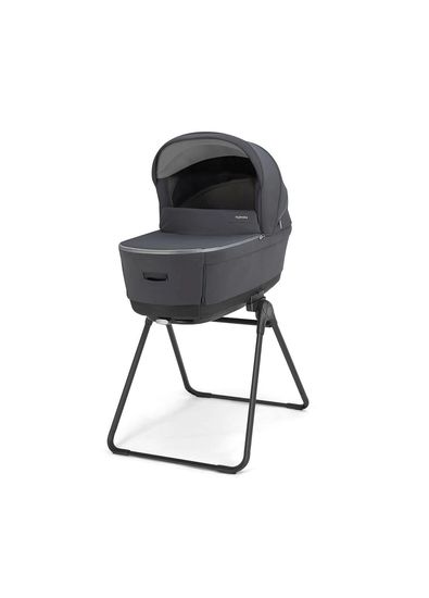 Inglesina Electa Plus Garage Grey Baby Stroller and Darwin Recline Evo 4-Piece Travel System Baby Stroller with Baby Lap - 5