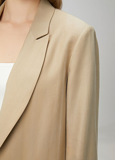 Beymen Club Siyah Kol Ucu Payetli Blazer - 6