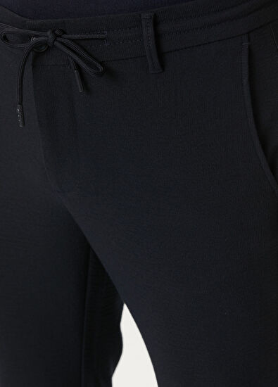 Beymen Club Lacivert Beli Kordonlu Chino Pantolon - 4