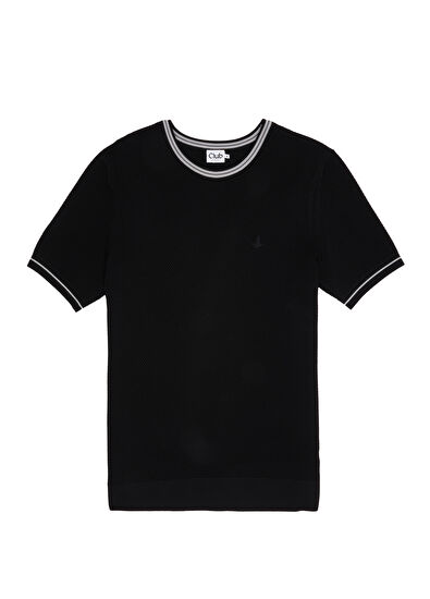 Beymen Club Siyah Petek Dokulu Triko - 7